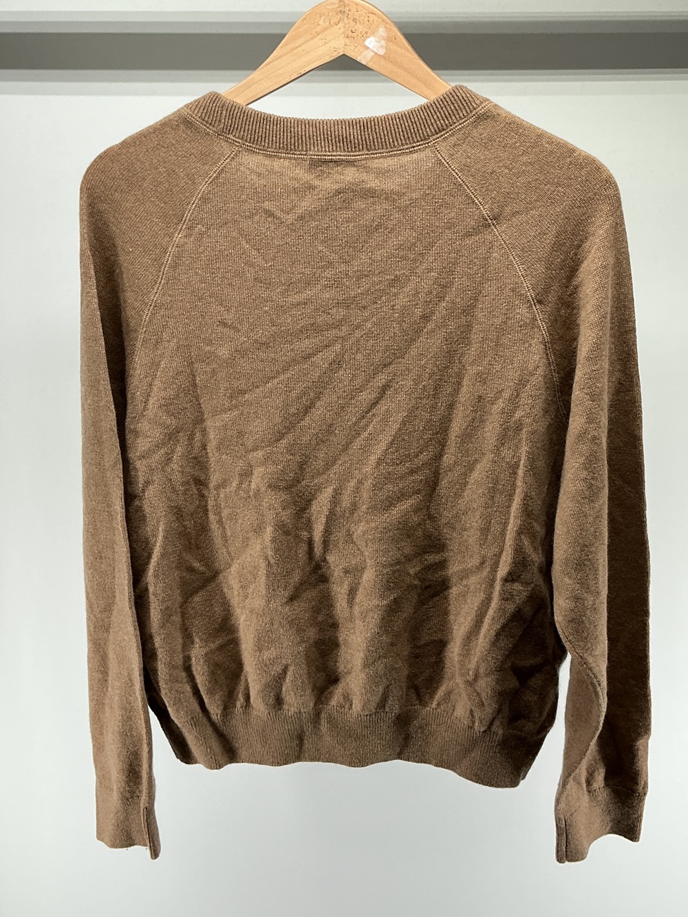 Mongolian Shrunken Cashmere Sweatshirt - Picture 3 of 4